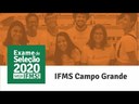 Exame de Seleção 2020 - Campo Grande Exame de Seleção 2020 - Campo Grande