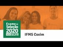 Exame de Seleção 2020 - Coxim Exame de Seleção 2020 - Coxim