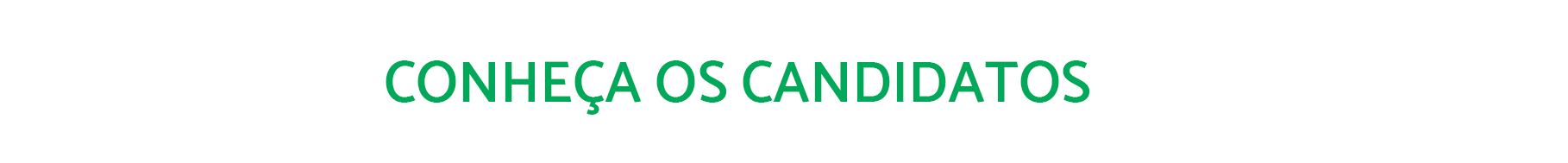 Botão Conheça os Candidatos