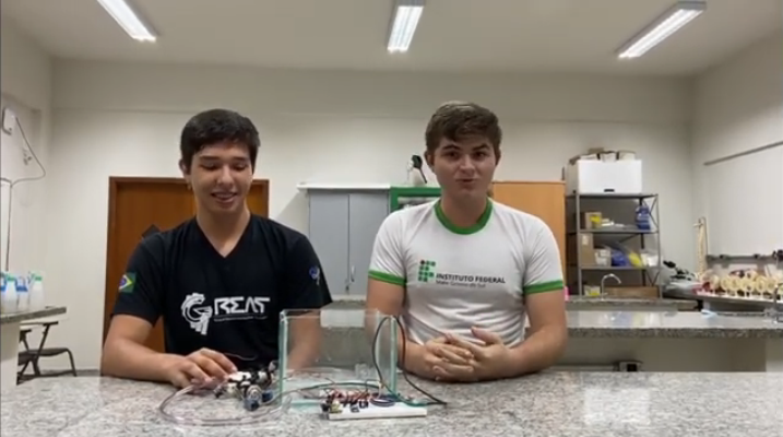 Estudantes do IFMS participam da Febrace 2020