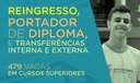 Seleção para portador de diploma, transferência e reingresso Seleção para portador de diploma, transferência e reingresso