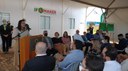 Reitora fala à comunidade durante evento no campus - Ascom/IFMS (Alessandro Riquelme e Ricardo Rojas)