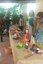 Também são comercializadas peças de artesanato em cerâmica - Foto: Campus Coxim/IFMS