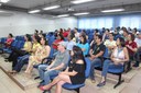 As palestras ocorreram no anfiteatro do campus local da UFMS