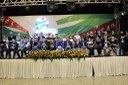 A Secretária de Educação Profissional, Científica e Tecnológica, Eline Nascimento esteve presente na abertura dos JIFs.