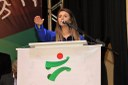 Aluna do IFuldeminas – Campus Machado, Sabrina Vieira Guerra, prestou o juramento do atleta.