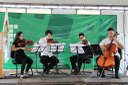 A abertura contou com a apresentação do Quarteto Mais Cultura