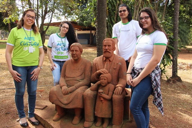 Estudantes visitaram o museu José Antônio Pereira. Foto: Campus Campo Grande