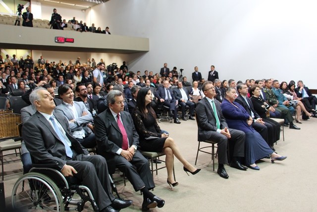 Solenidade foi realizada na Assembleia Legislativa, em Campo Grande - Foto: Ascom/IFMS Solenidade foi realizada na Assembleia Legislativa, em Campo Grande - Foto: Ascom/IFMS