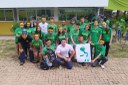 Escolas se dividiram em equipes para participar da Maratona