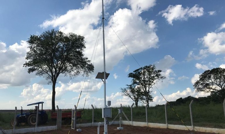 Estação meteorológica no Campus Nova Andradina Estação meteorológica no Campus Nova Andradina