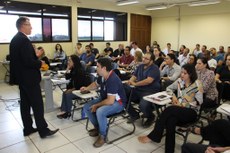 Reitor fala sobre planejamento estratégico institucional aos servidores