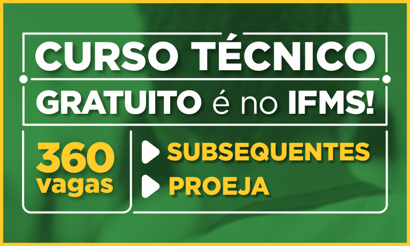 Cursos técnicos subsequentes e Proeja