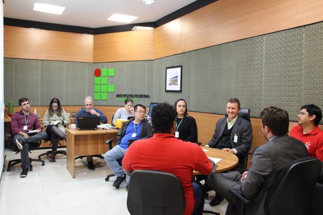 2ª Reunião entre gestores e Sinasefe realizada na Reitoria do IFMS