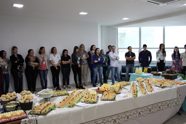 Café da manhã do mês de julho em comemoração aos aniversariantes Café da manhã do mês de julho em comemoração aos aniversariantes