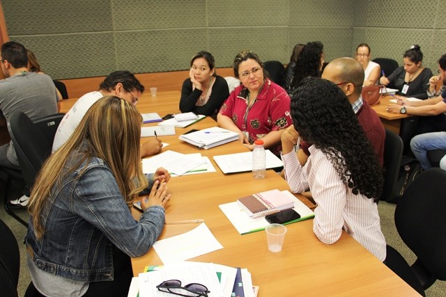 Servidores discutem sobre o novo site do IFMS