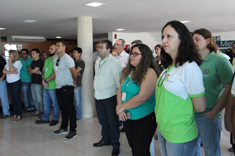 Mobilização na Reitoria