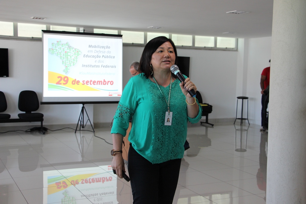 Mobilização na Reitoria
