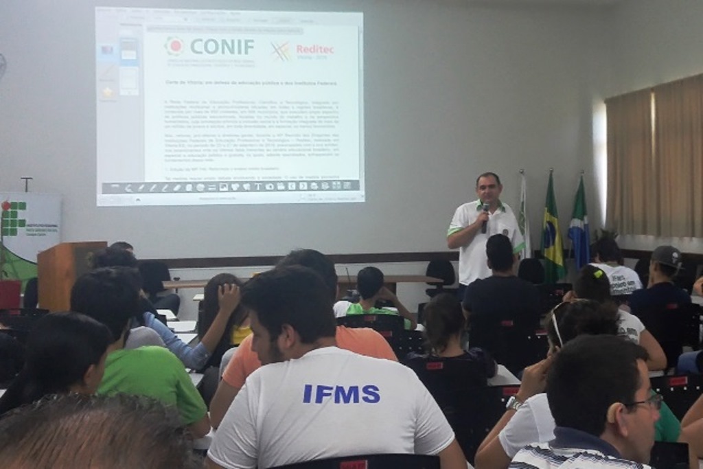 Mobilização no Campus Coxim