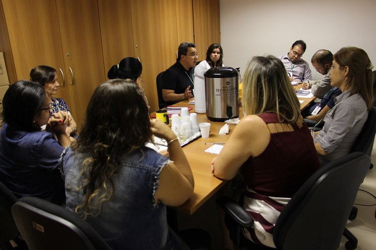 Encontro com bibliotecários