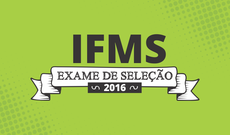 Capa: Exame de Seleção 2016