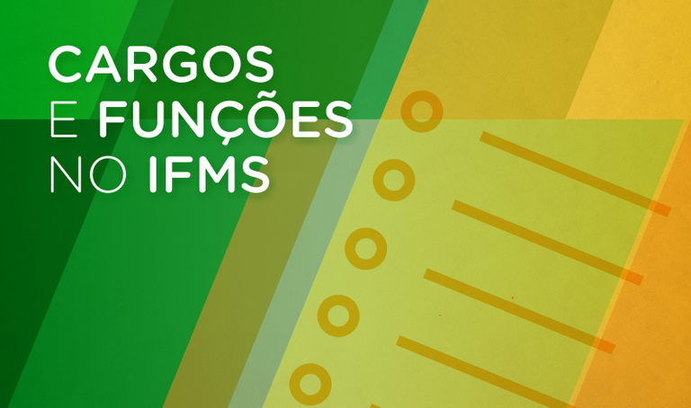 Cargos e funções no IFMS