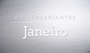 Aniversariantes de janeiro