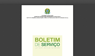 Boletim de Serviços do IFMS
