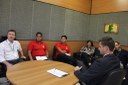 Assessoria Jurídica do Sinasefe e membros da gestão do IFMS também participaram da reunião.