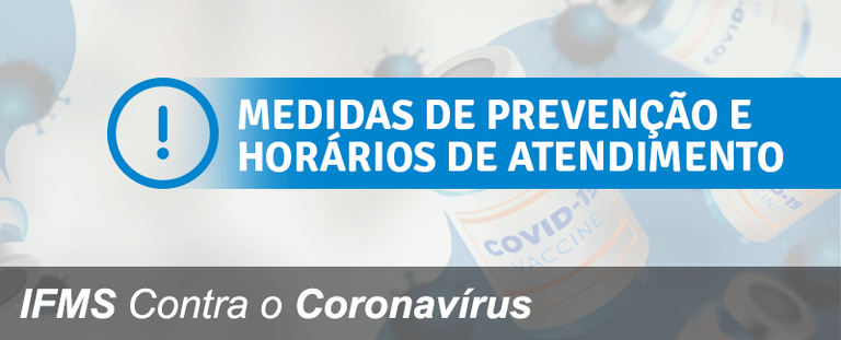 IFMS Contra o Coronavírus: Prosseguir