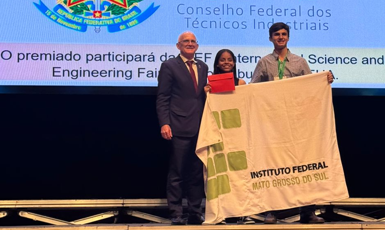 Projeto de pesquisa desenvolvido no Campus Nova Andradina é o único de MS no evento, que será realizado de 10 a 16 de maio, em Ohio