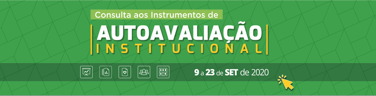 Topo Consulta Pública aos Instrumentos de Autoavaliação Institucional