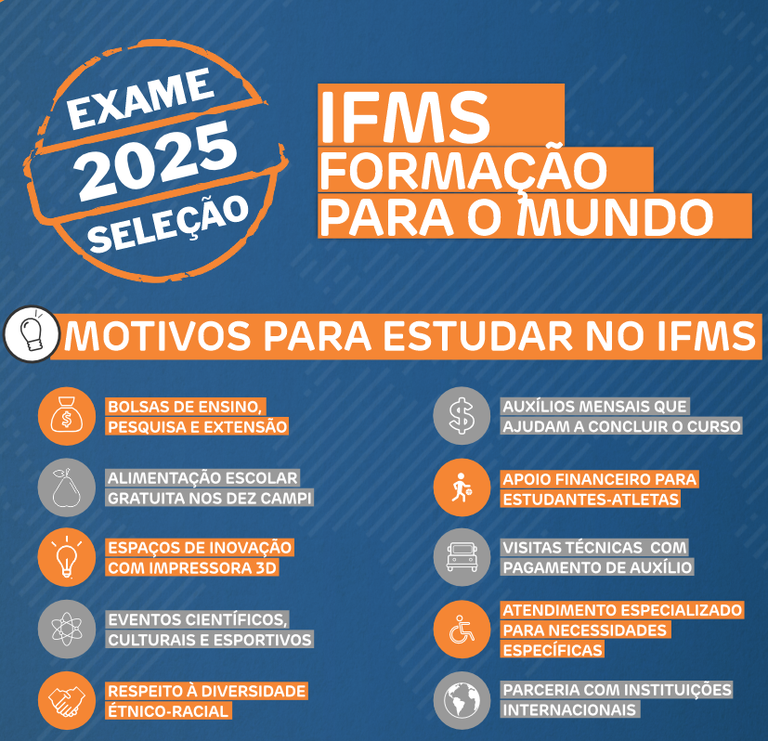 motivos para estudar no IFMS