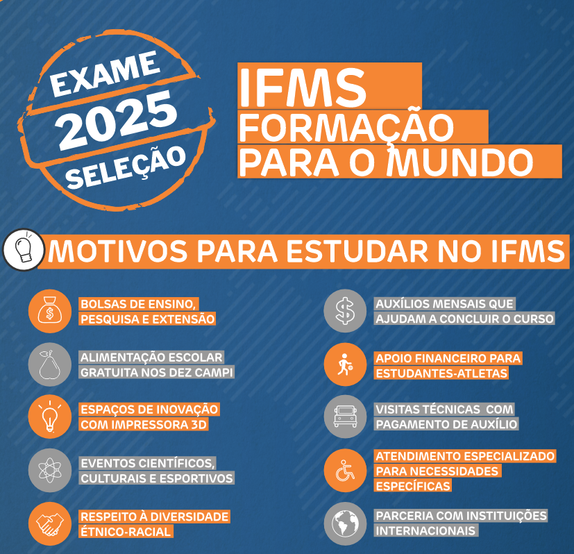 motivos para estudar no IFMS