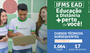 Cursos técnicos subsequentes a distância Cursos técnicos subsequentes a distância