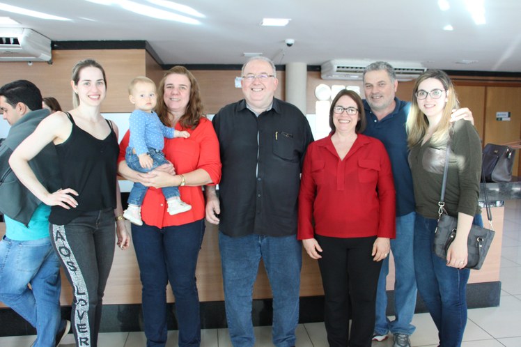 Comemoração dos aniversários do mês de agosto e homenagem aos pais