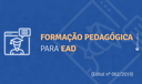 Formação Pedagógica para EAD