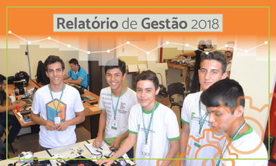 Número de trabalhos apresentados em feiras aumentou 18,5% no ano passado. Ampliadas também as quantidades de bolsas e de registros de propriedade intelectual, aponta Relatório de Gestão 2018.