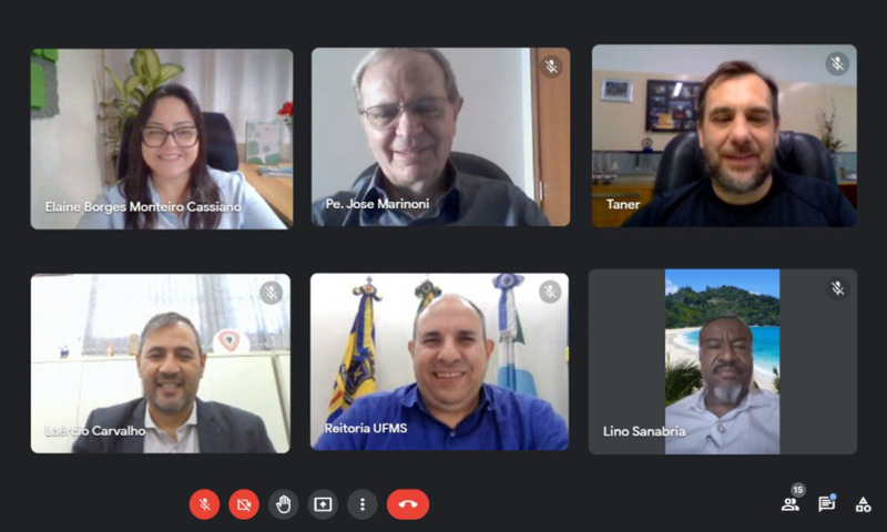 Reitores realizaram encontro virtual nesta quinta-feira, 21