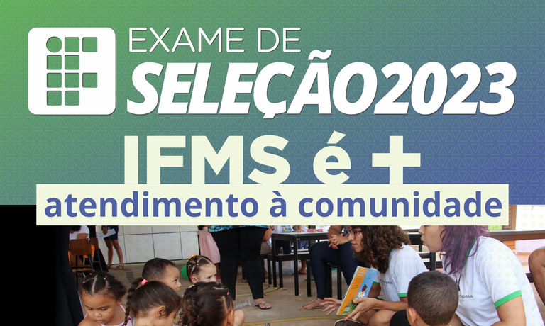IFMS é + atendimento à comunidade