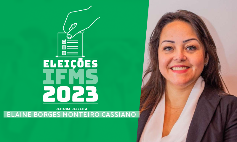 imagem reitora reeleita
