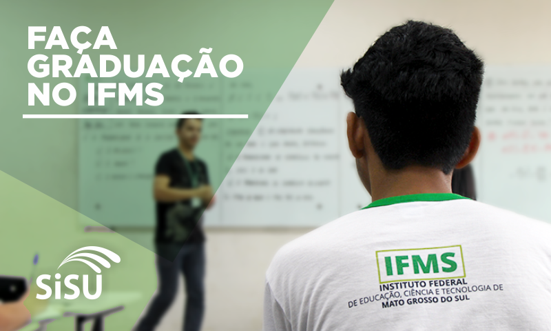 Faça graduação no IFMS