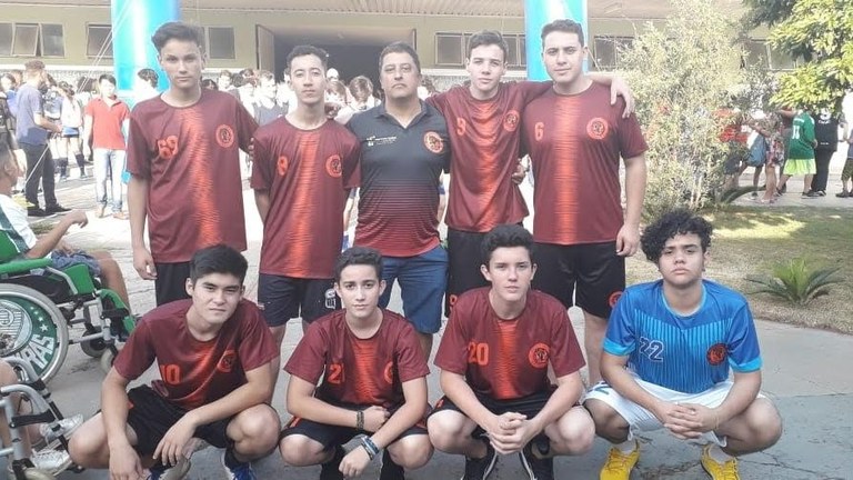 Equipe de futsal do Campus Campo Grande