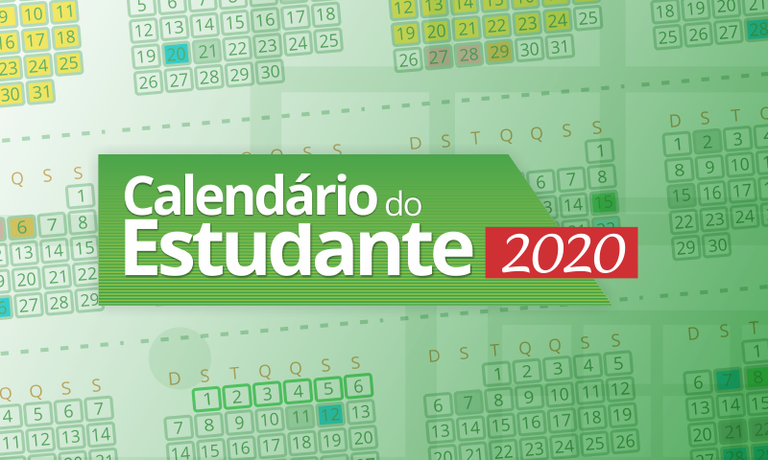 Calendário do Estudante 2020