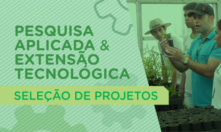 Pesquisa Aplicada e Extensão Tecnológica