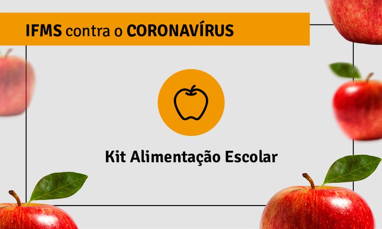 Kit alimentação escolar do IFMS