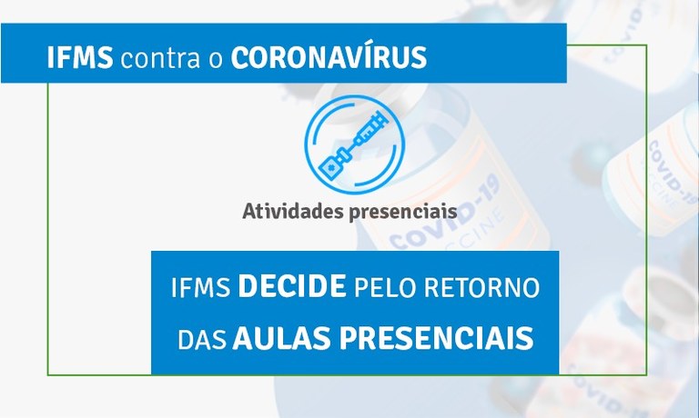 IFMS contra o Coronavírus