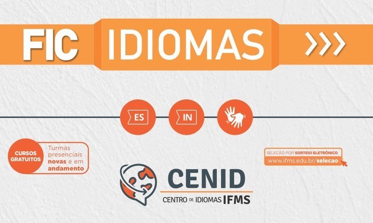 Formação Inicial e Continuada (FIC) Idiomas