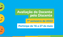 Avaliação do Docente pelo Discente 2022