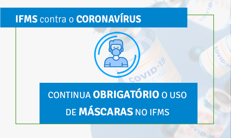 Uso de máscaras no IFMS